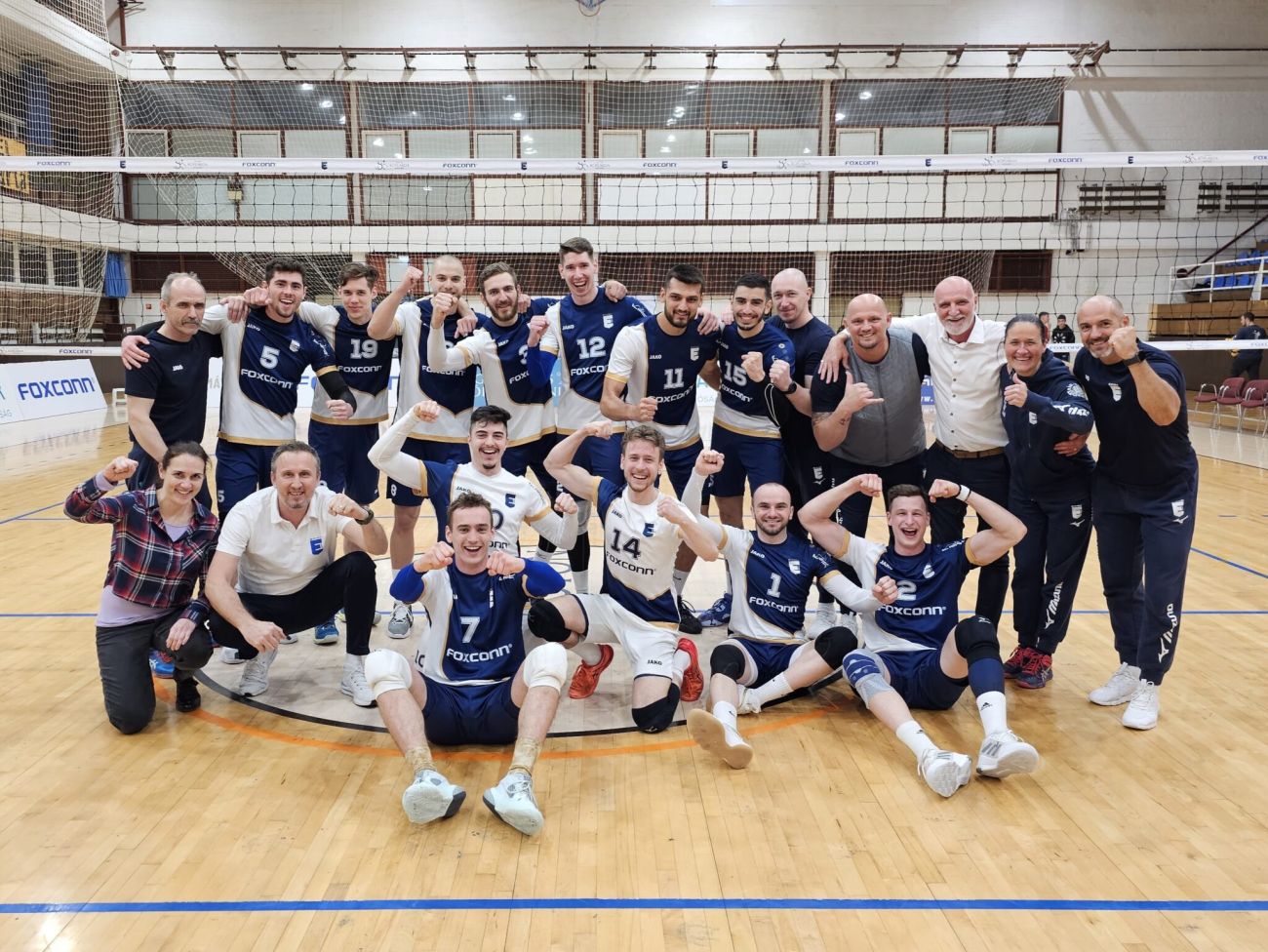 A MÁV Előre-Foxconn röplabdázói újoncként is bajnoki címért küzdenek az Extraligában